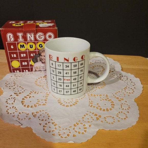 NIB Bingo Coffee Tea Mug - Picture 2 of 6